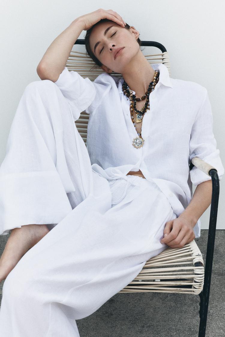 🔥Last day 50%OFF🔥100% LINEN PALAZZO SET(Buy 2 Free Shipping)
