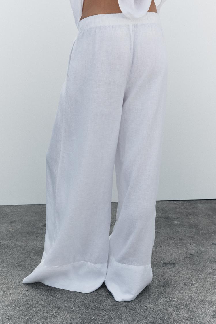 🔥Last day 50%OFF🔥100% LINEN PALAZZO SET(Buy 2 Free Shipping)