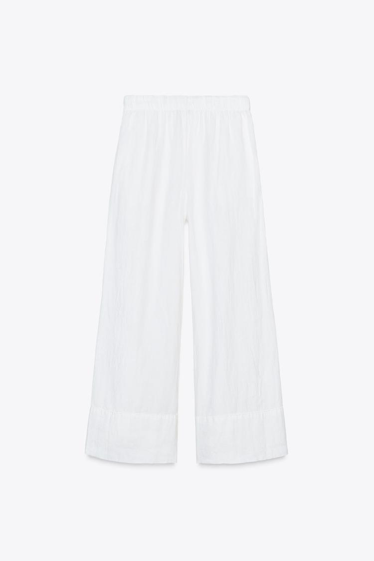 🔥Last day 50%OFF🔥100% LINEN PALAZZO SET(Buy 2 Free Shipping)