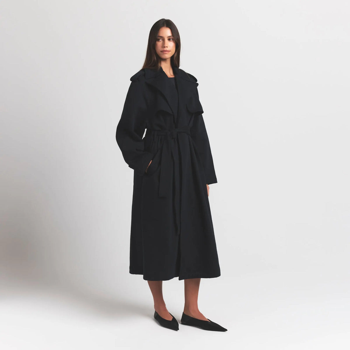 💥Hot Deal  | Women's Oversized Fleece Trench Coat - Cozy Streetwear Essential