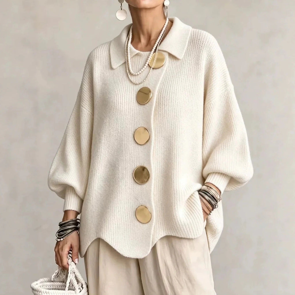 🔥 FINAL HOURS — Women's Oversized Button-Front Cardigan | Relaxed Fit & Effortless Everyday Style