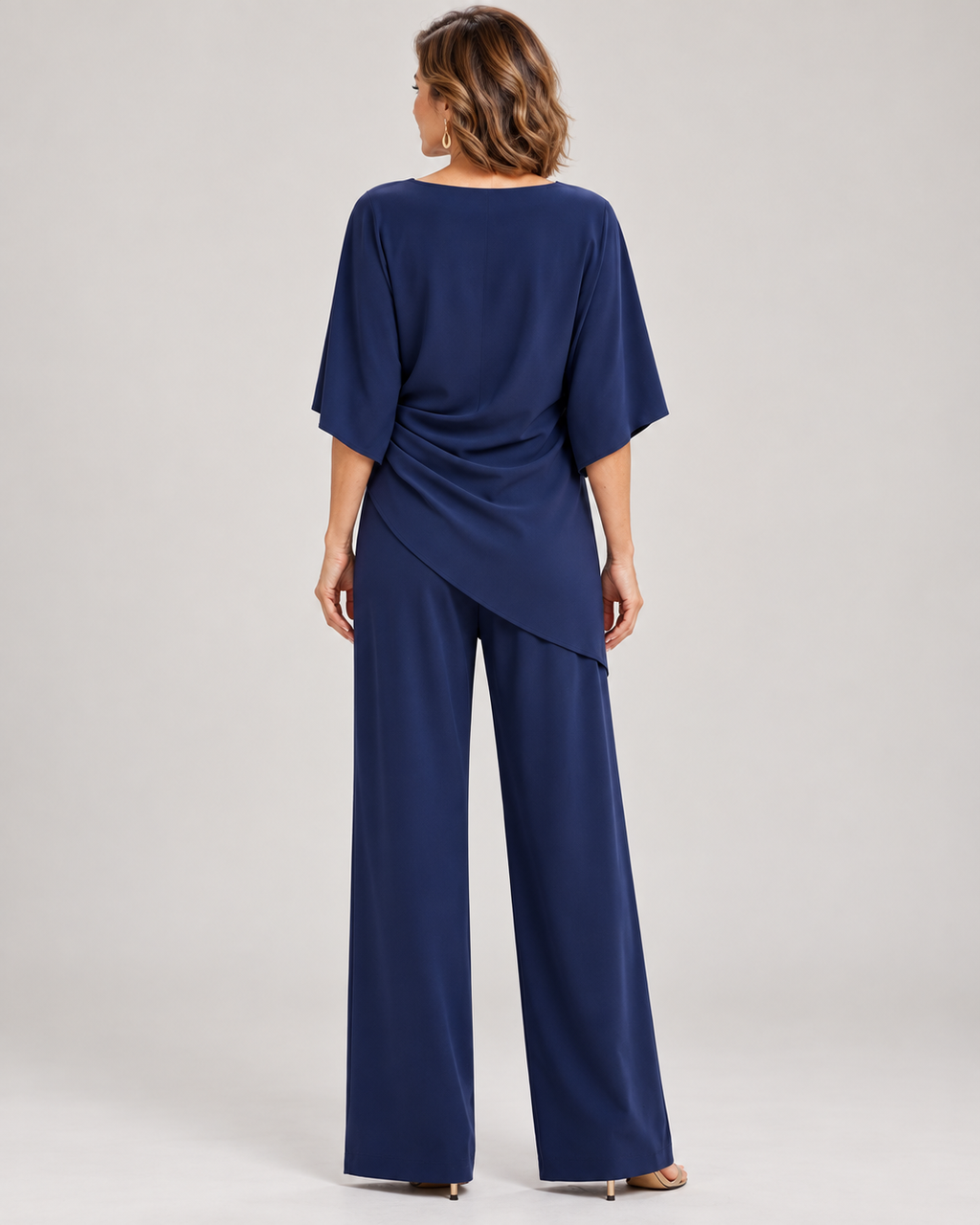 🔥 FINAL HOURS — Women's Draped-Waist Two-Piece Set | Elegant & Effortless Style