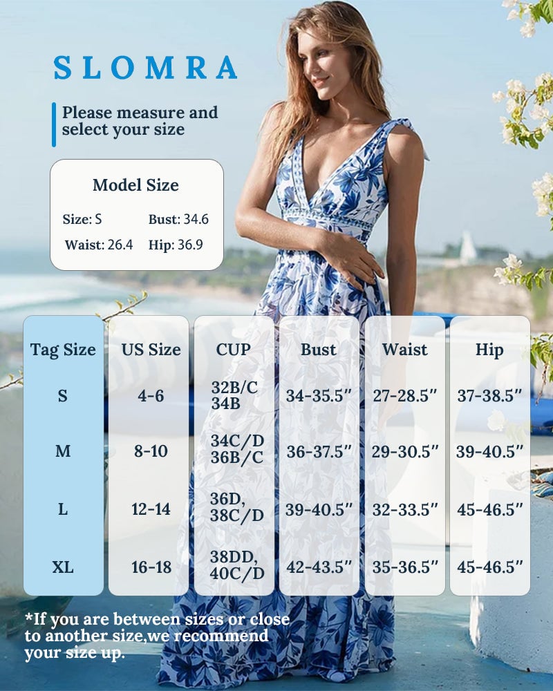 🔥V Neck Lace Up Printed One Piece Swimsuit and Skirt