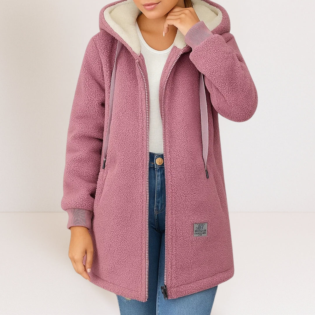 🔥 FINAL HOURS — Women's Cozy Hooded Jacket | Warm & Effortless Everyday Style