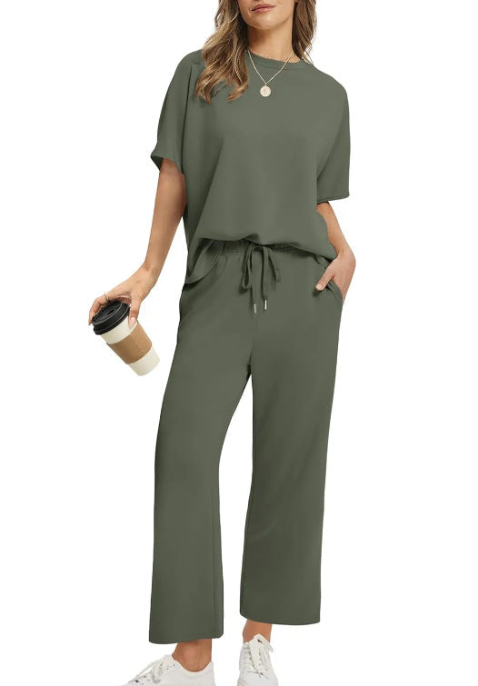 🔥Last Day 50% OFF🔥Women's Summer Leisure Beach Suit Two Piece Set(Buy 2 Free Shipping)