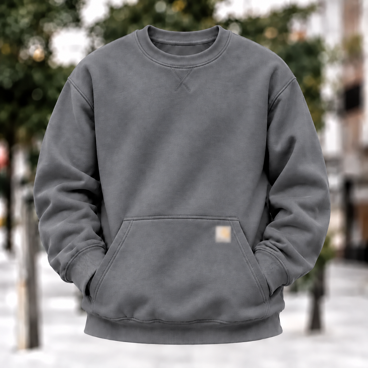 💝💝LAST DAY CLERANCE🔥Men's Fleece Crewneck Sweatshirt - 6 PCS