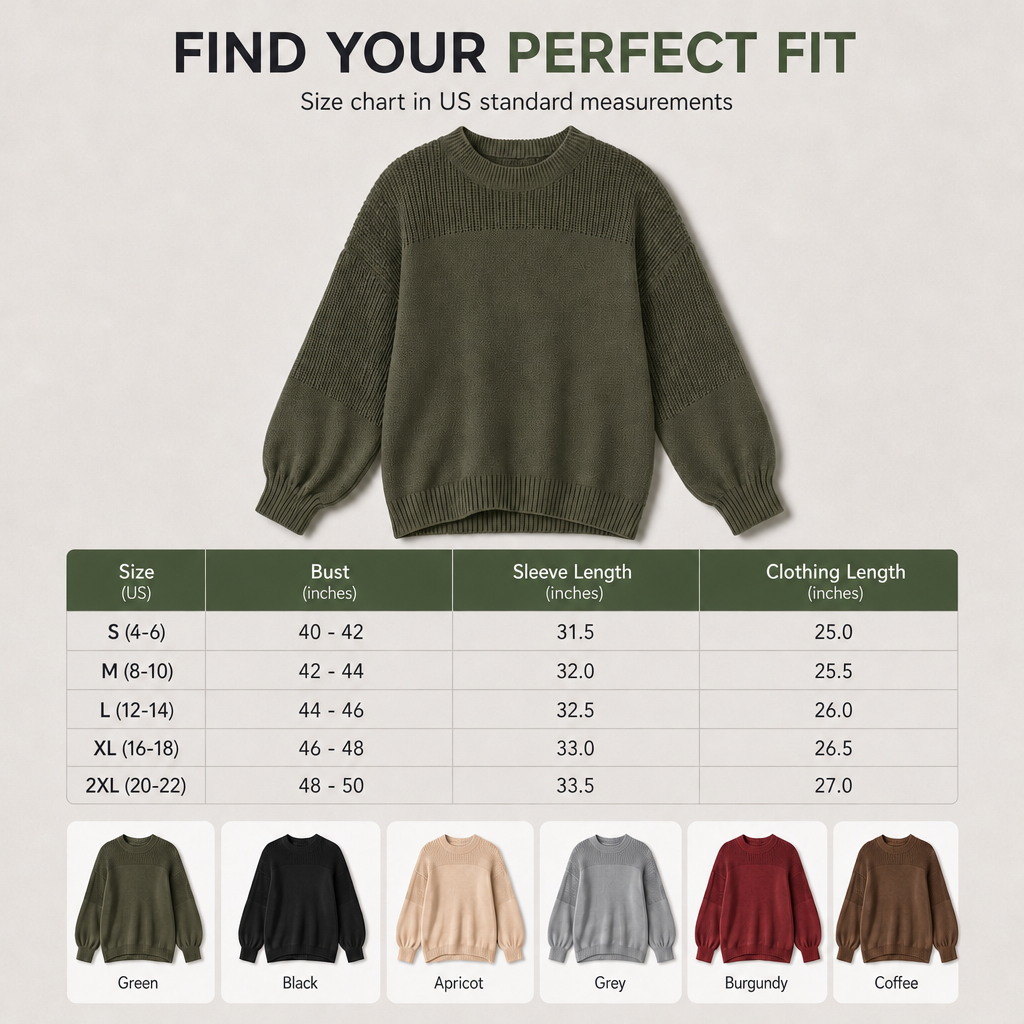 🔥🌸 FINAL HOURS — Women's Solid Knit Pullover Sweater | Cozy & Effortless Everyday Style