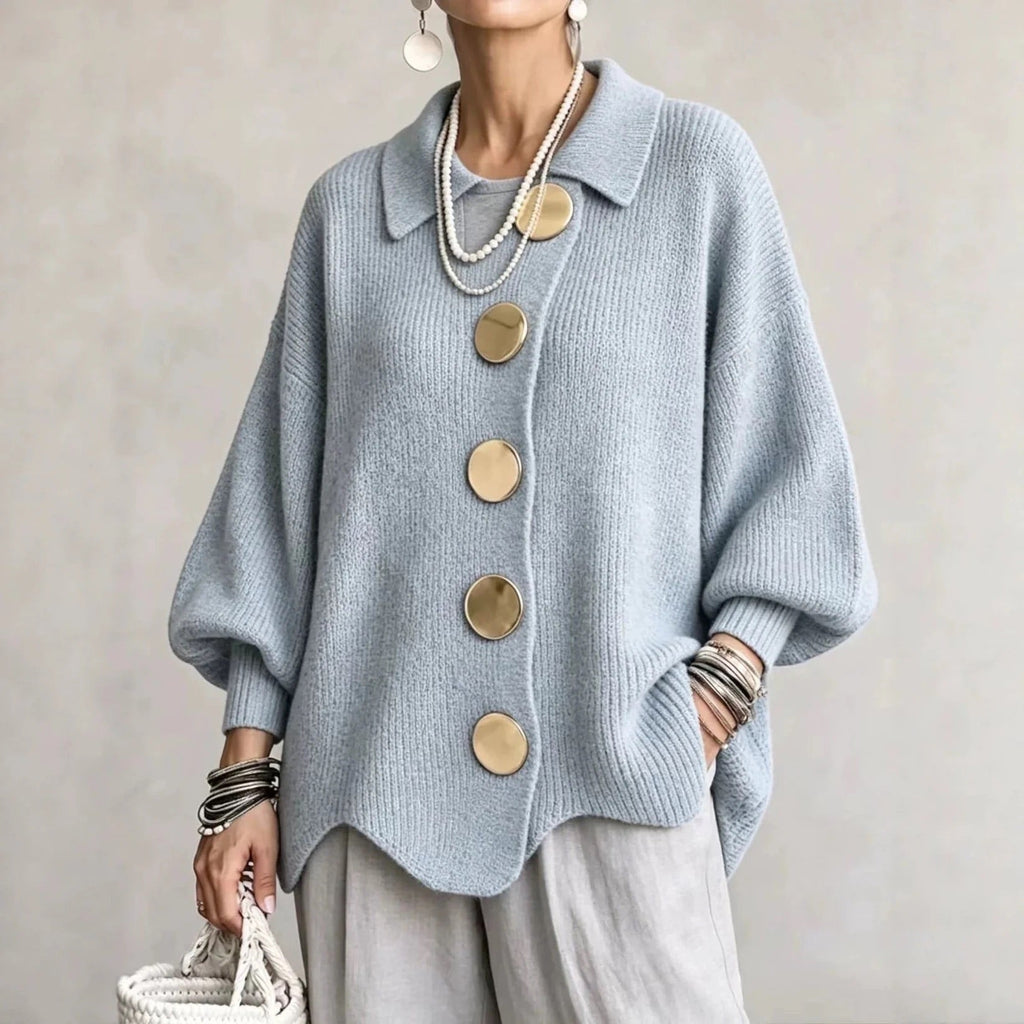 🔥 FINAL HOURS — Women's Oversized Button-Front Cardigan | Relaxed Fit & Effortless Everyday Style
