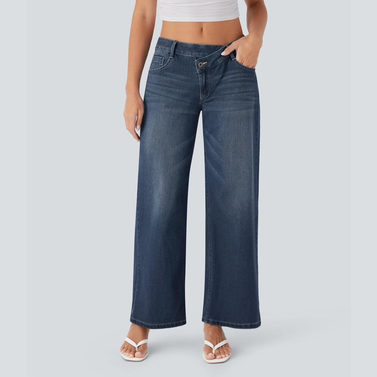 💝💝Last day promotion-Comfort Stretch Baggy Casual Jeans