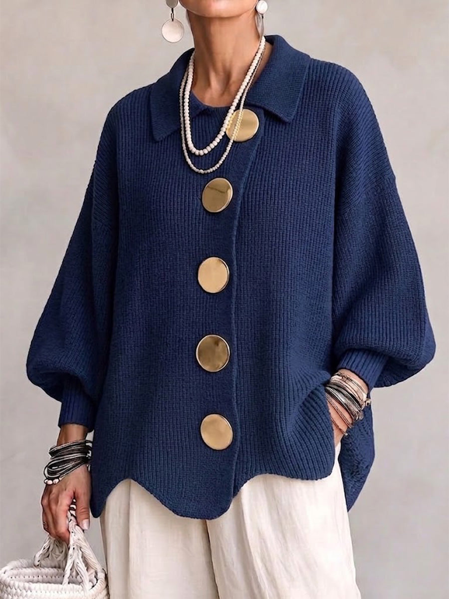 🔥 FINAL HOURS — Women's Oversized Button-Front Cardigan | Relaxed Fit & Effortless Everyday Style