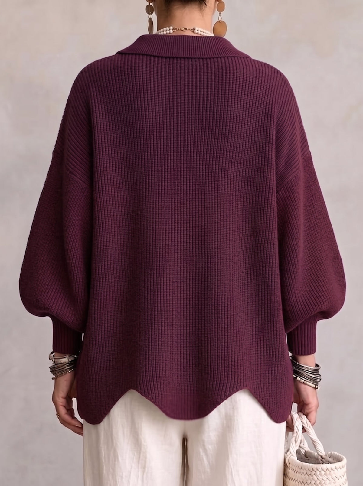 🔥 FINAL HOURS — Women's Oversized Button-Front Cardigan | Relaxed Fit & Effortless Everyday Style
