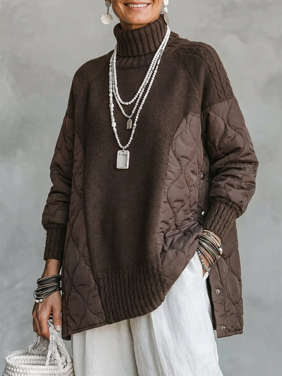 🔥 FINAL HOURS — Women's Turtleneck Knit Pullover | Cozy Warmth & Effortless Everyday Style