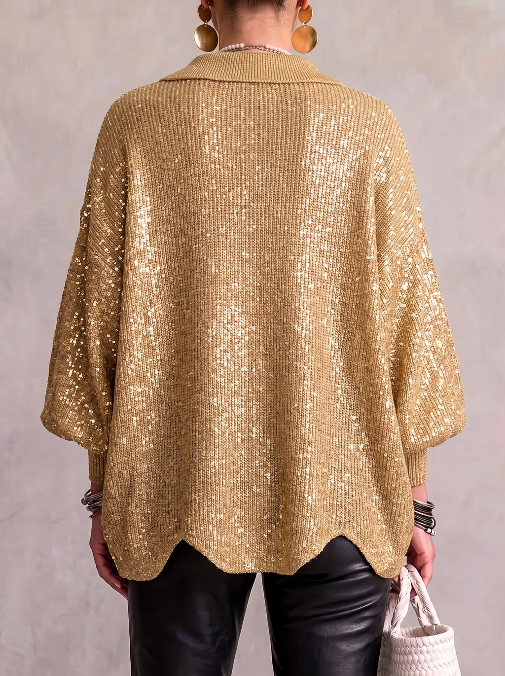 🔥 FINAL HOURS — Women's Oversized Button-Front Cardigan | Relaxed Fit & Effortless Everyday Style