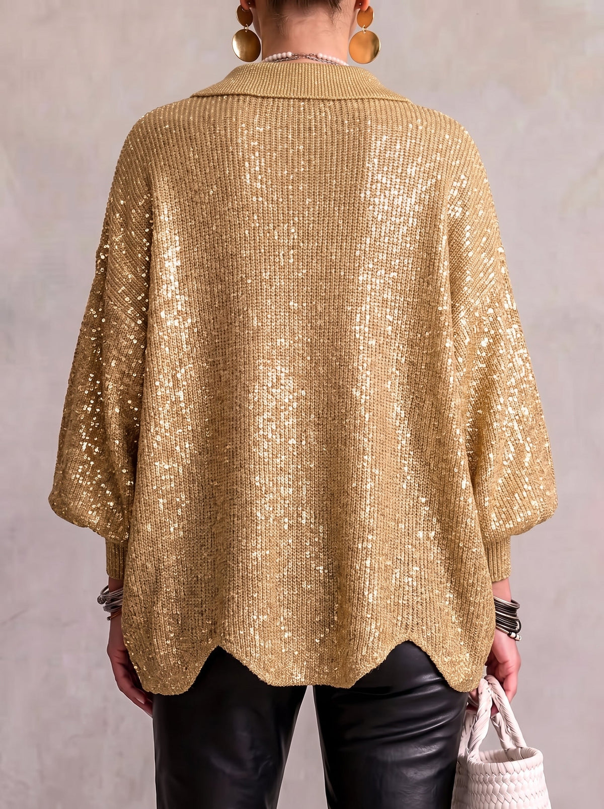 🔥 FINAL HOURS — Women's Oversized Button-Front Cardigan | Relaxed Fit & Effortless Everyday Style