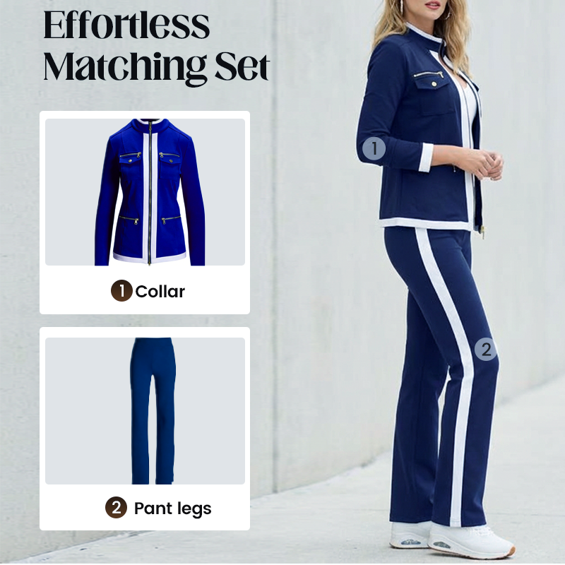🖤 BLACK FRIDAY SALE 🖤 ☁️ Women's Two-Piece Tracksuit Set | Sporty Chic Style & Everyday Comfort