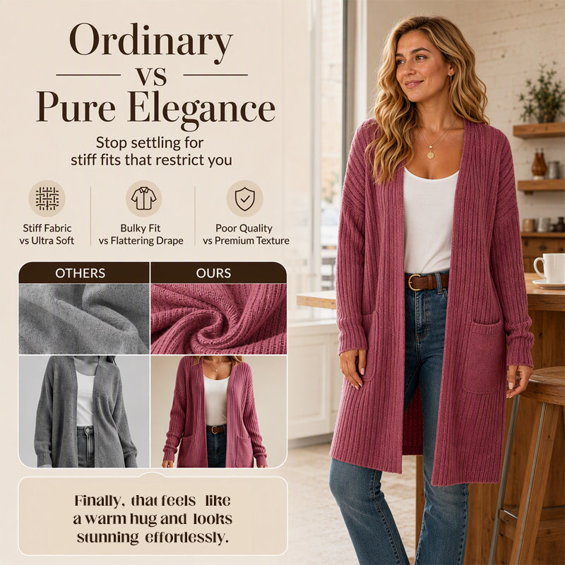 🍂Hot Sale-50% OFF💙The Everyday Ribbed Cardigan🧶