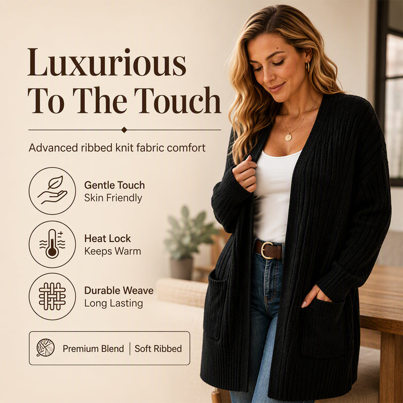 🍂Hot Sale-50% OFF💙The Everyday Ribbed Cardigan🧶