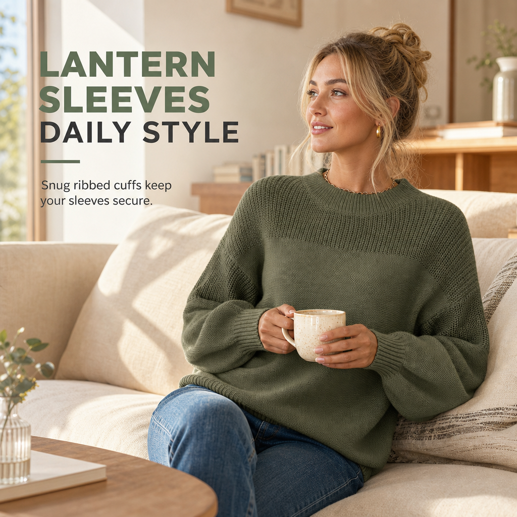 🔥🌸 FINAL HOURS — Women's Solid Knit Pullover Sweater | Cozy & Effortless Everyday Style