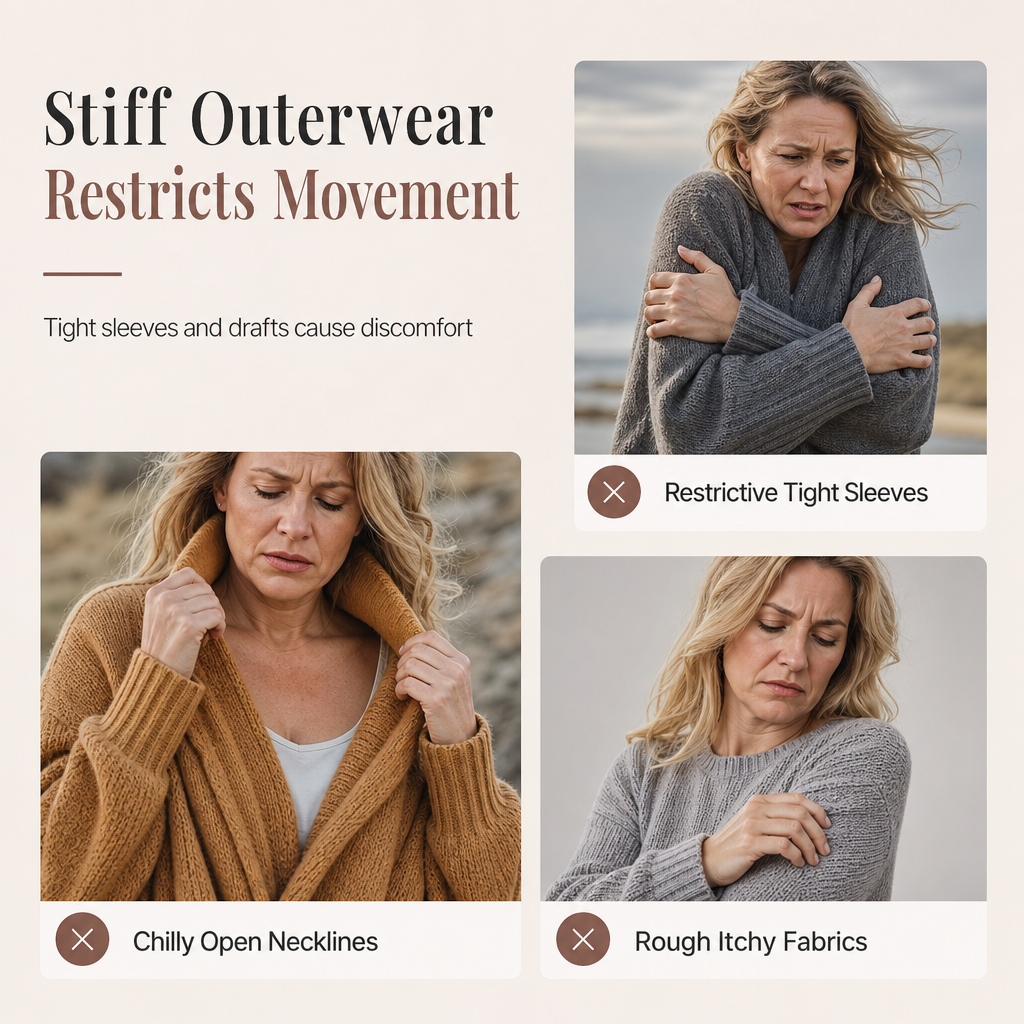 🔥 FINAL HOURS — Women's Batwing Sleeve Knit Cardigan | Open Front & Relaxed Fit