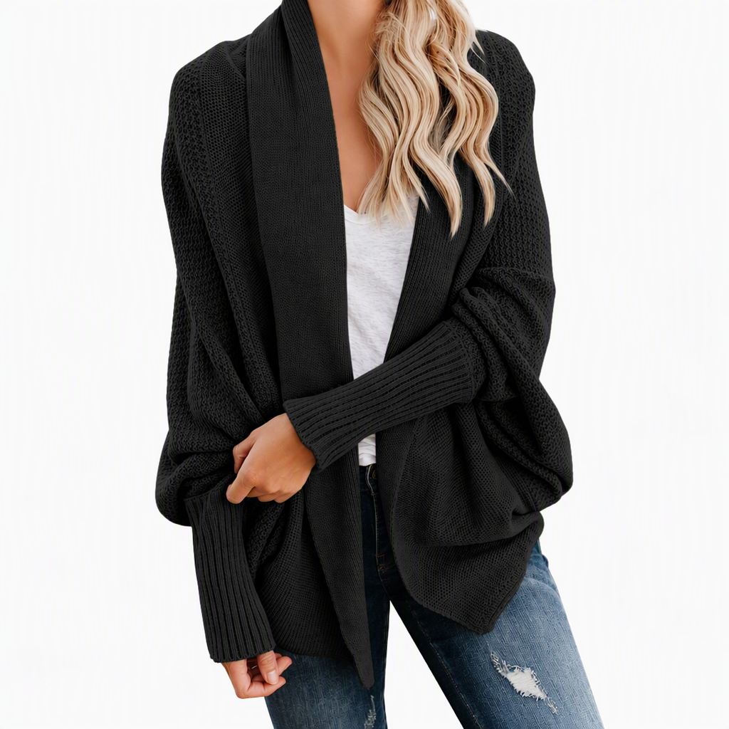 🔥 FINAL HOURS — Women's Batwing Sleeve Knit Cardigan | Open Front & Relaxed Fit