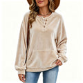 🔥FINAL HOURS — Women's Velvet Sweatshirt | Elegant & Cozy Everyday Style